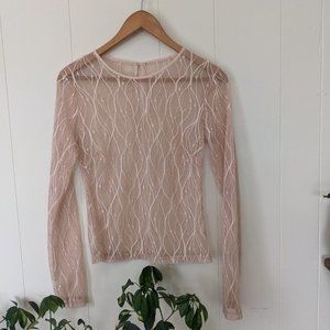 Sheer Going Out Top